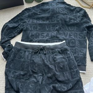 VERSACE all over jacquard SET 100% authentic